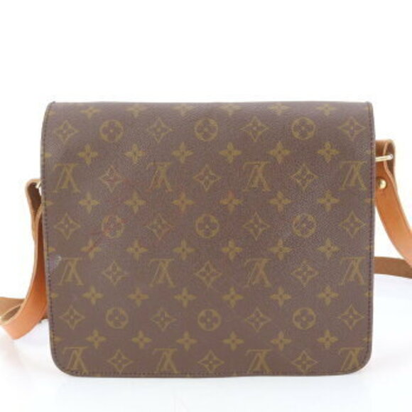 Louis Vuitton Monogram Cartesiere leather shoulder bag hand tote - Picture 4 of 11